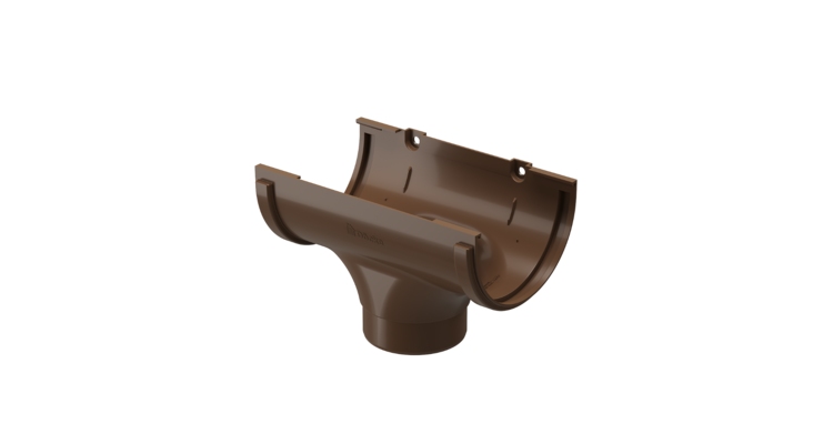 Водосточная воронка Standard, светло-коричневый