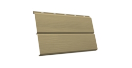 ЭкоБрус 3D GL 0.45 PE с пленкой RAL 1014 слоновая кость