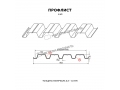 Профнастил Н60 x 845 А ПЭ 01 3009 0,7 мм