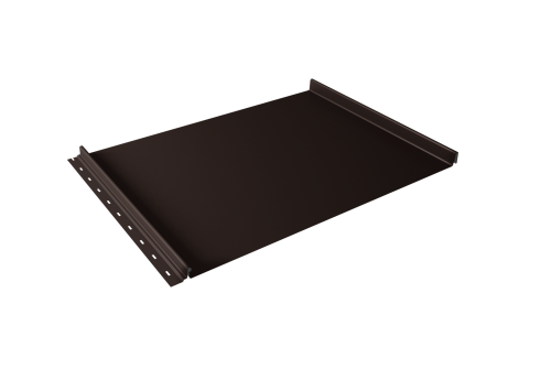 Кликфальц Grand Line 0,45 Drap TX с пленкой на замках RAL 8017 шоколад