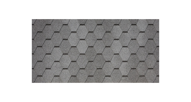 Черепица гибкая Tegola Veneto granito 454 (серый с отливом)