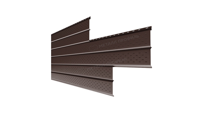 Софит Металл Профиль перфор. Lбрус-XL-14х335 (VikingMP-01-8017-0.45)