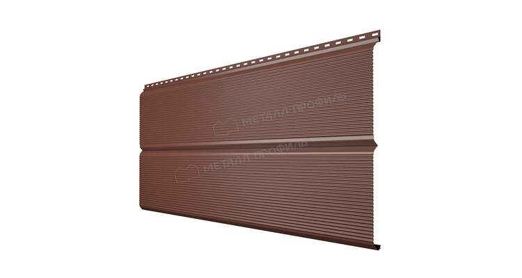 Сайдинг Металл Профиль Lбрус-XL-В-14х335 (ПЭ-01-8017-0.45)