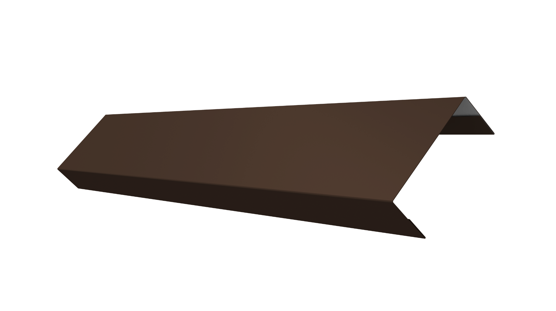 Ламель лицевая 50 забора жалюзи Texas 0.45 Drap TX RAL 8017 шоколад