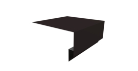 Планка околооконная сложная Экобрус Grand Line 200х75х25 0,45 Drap TR RAL 9005 черный (2м)