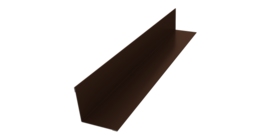 Угол внутренний 50х50 0,5 Drap RAL 8017 шоколад (2м)