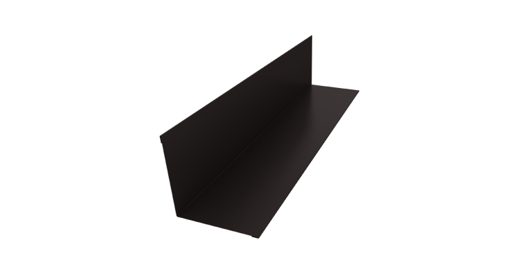 Угол внутренний 110х110 0,5 Drap RR 32 темно-коричневый (2м)