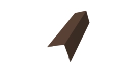 Угол внешний 50х50 0,45 Drap TR RAL 8017 шоколад (3м)