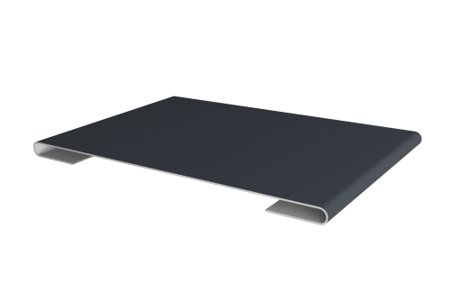 Планка стыковочная 0,5 Drap TX RAL 7024 мокрый асфальт (3м)