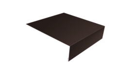 Планка лобовая/околооконная простая 190х50 0,45 Drap TR RR 32 темно-коричневый (3м)