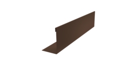 Нащельник 150 Texas 25х35 0,5 Atlas X RAL 8017 шоколад (L1,5)