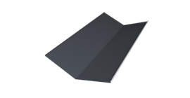 Планка ендовы нижней 300х300 0,45 Drap TX RAL 7024 мокрый асфальт (3м)