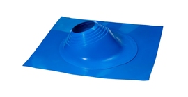 Проходной элемент MF угловой №3.1 (280-460мм) +185 EPDM (металлический окрашенный фланец) синий