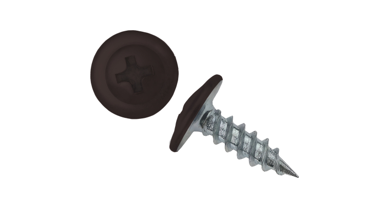 Саморез ПШ 4,2х16 (1000шт) шлиц PH2 RAL 8017