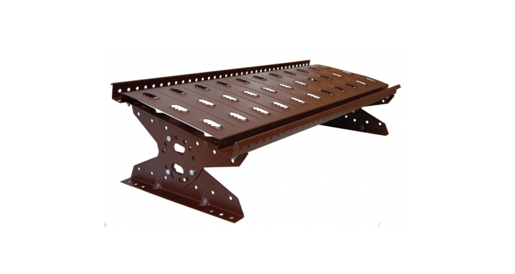 Мостик переходной для фальцевой кровли Grand Line RAL 8017 1м