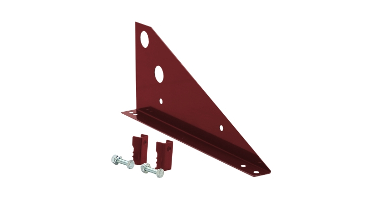Кронштейн снегозадержателя для фальц. кровли Optima RAL 3011