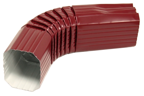 Колено прямоугольное Vortex RAL 3005 красное вино